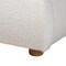 Baxton Studio Maya Mid-Century Modern Cream Boucle Fabric and Oak Brown Finished Wood Queen Size Platform Bed 228-13067-ZORO - alternate 5